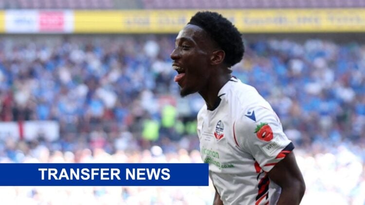 Amario Cozier-Duberry of Brighton & Hove Albion on loan at Bolton Wanderers