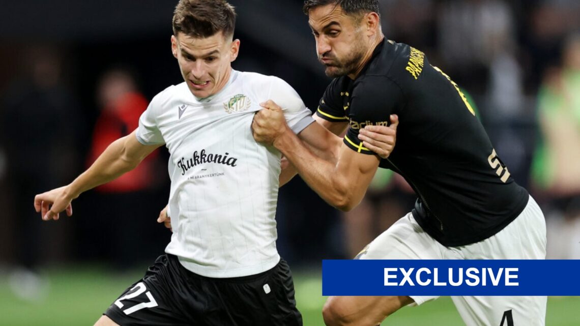 Rangers target Milan Vitalis in action for Hungarian football club ETO FC