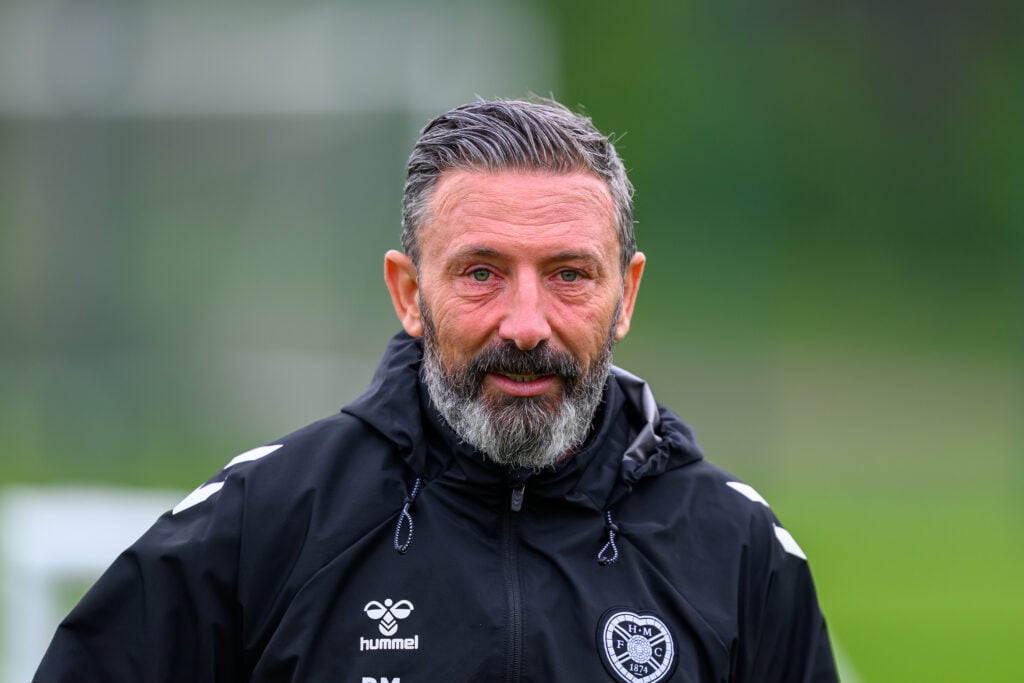 Heart of Midlothian Training and Press Conference