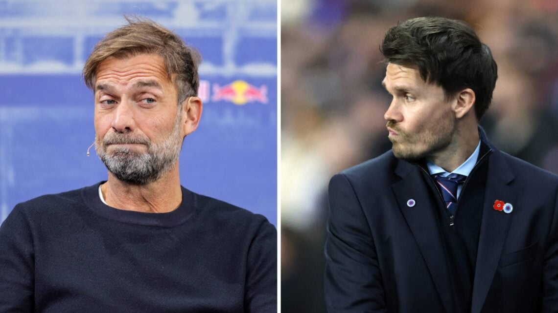 Jurgen Klopp and Danny Rohl side by side.