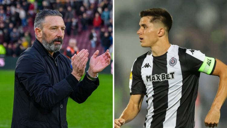 Vanja Dragojevic and Derek McInnes